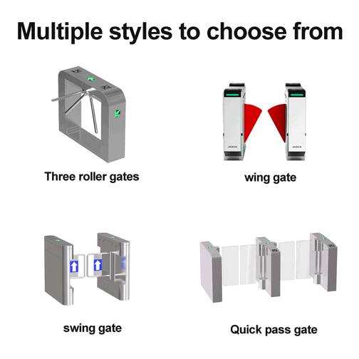 Office Building Tripod Turnstile for Gated Community Security Management
