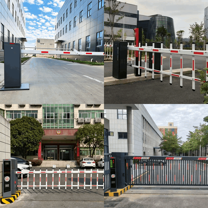 Commercial Road Safety Parking Boom Barrier for Public Transit Hub Access Control