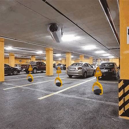 Automatic VIP Parking Space Barrier Lock – Remote-Controlled Vehicle Access Control System for Property Management and Commercial Building Security
