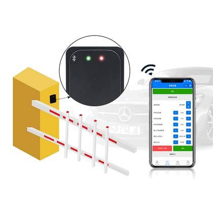 FCC Certified Mmwave 77GHz Barrier Gate Radar for Waterproof Parking Lot Safety