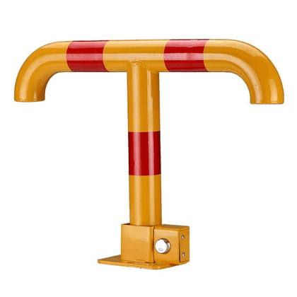 Affordable T-Shape Steel Parking Space Barrier Lock – Heavy-Duty Manual Parking Lock and Vehicle Access Control for Commercial and Retail Facilities