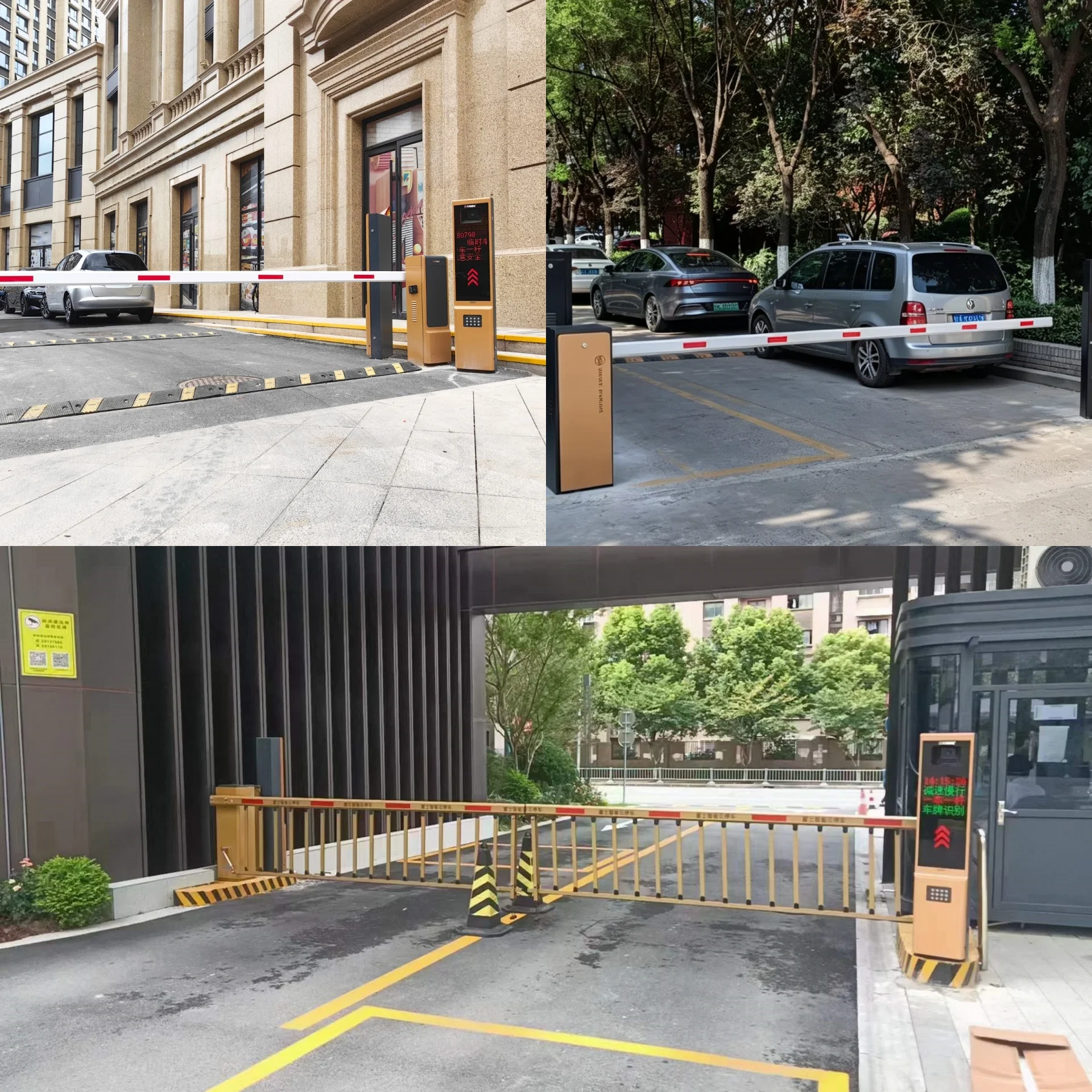 Weatherproof Brushless DC Barrier Gate with Night Vision Features - Smart High-Durability Vehicle Access Control & Boom Gate System